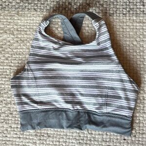 Gray Athleta Sports Bra